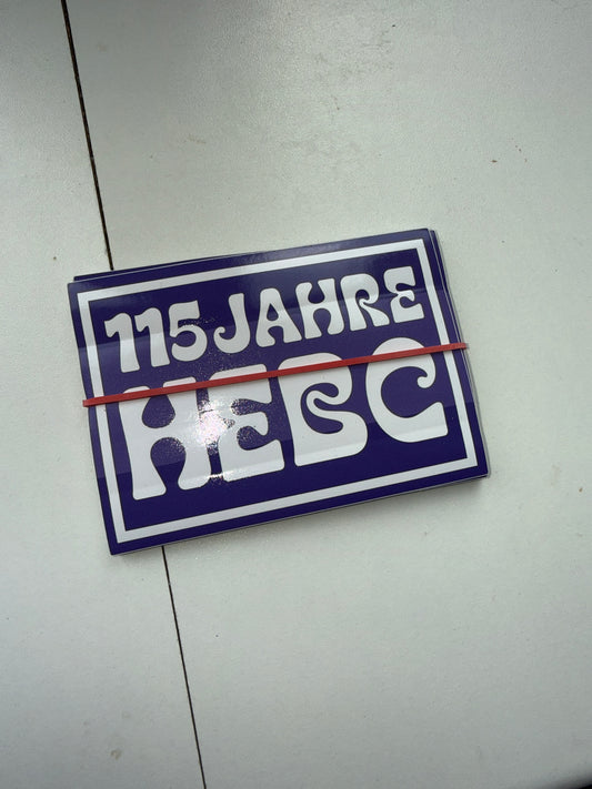 Aufkleber "115 Jahre" 20 Stk.