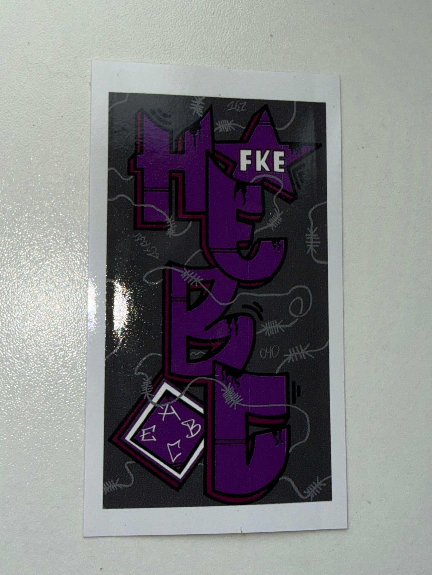 Aufkleber "HEBC" 20 Stk
