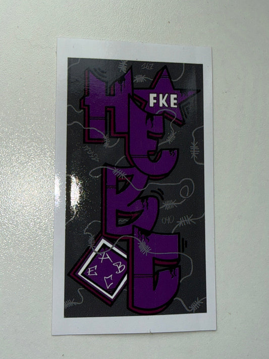 Aufkleber "HEBC" 20 Stk